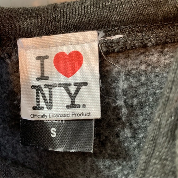 I Love NY Hoodie Small - Picture 3 of 4